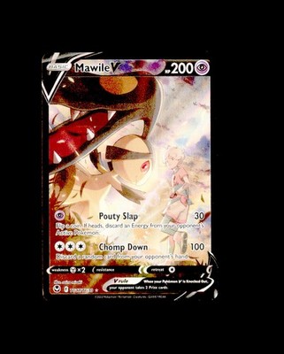 NM SWSH12: Silver Tempest Trainer Gallery Holo Mawile V TG17/TG30