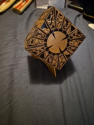 Hellraiser Puzzle Box  Configuration w/ Stand FULL SIZE Actually Changes Shape 