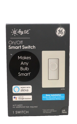 #ad #ad GE Cync ON OFF Smart Switch In Wall With Wi Fi 3 Way Switch Control White NEW $23.99