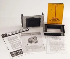 Kodak Medalist Accessory Ground Glass Back - Plus Extension - EXCELLENT -