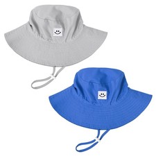 Baby Toddler Sun HatKids Summer UPF 50 Foldable Beach Bucket Hat for Boys Gi...