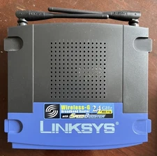 Linksys WRT54GS 54 Mbps 4-Port 10/100 Wireless Router - Tested Working