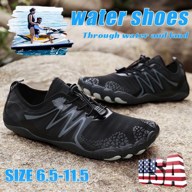 Men's Quick Dry Water Shoes Aqua Barefoot Exercise Shoes Beach Swim Surf Diving