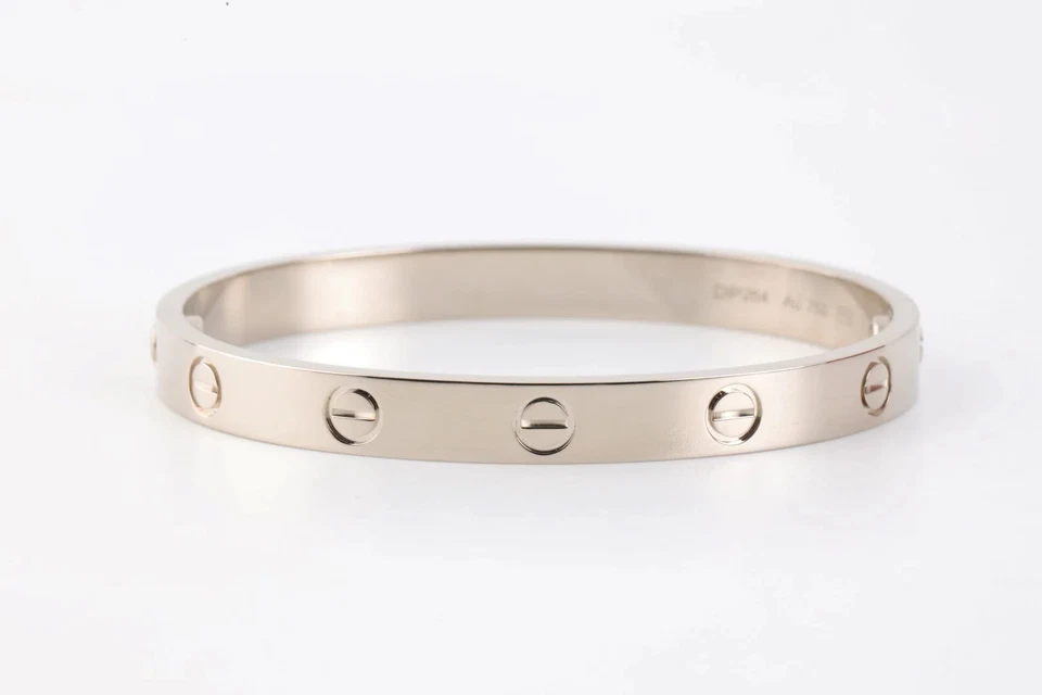 Cartier 18k White Gold LOVE Bracelet Size 16 (31.57g.)