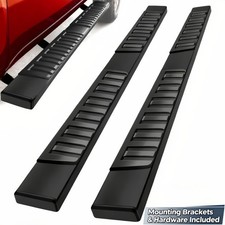 Fit 2019-2026 Ford Ranger Super Crew Cab 6 Nerf Bars Running Boards Side Steps Fit 2019-2026 Ford Ranger Super Crew Cab 6 Nerf Bars Running Boards Side Steps