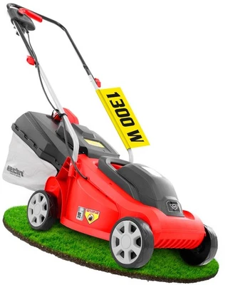 Elektro Rasenmäher 33 cm Schnittbreite 1200W 30 Liter Fangkorb 7,1kg HECHT 1233