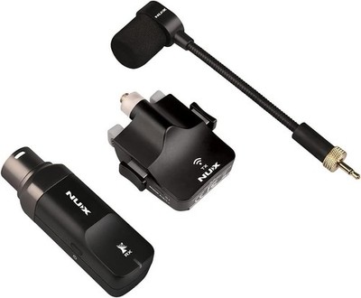 NUX B-6 Saxophone Wireless Gooseneck Microphone System Rechargeable Charge Case