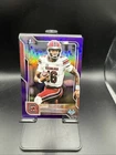 2025 Bowman Chrome University Football Purple Refractor LaNorris Sellers #168