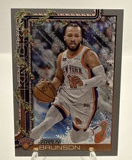 2025-26 Topps Holiday - Jalen Brunson #H12 Holiday Silver Glitter