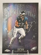 2025 Topps Chrome - Zach Baun All-Chrome ACT-22 Eagles - Football Card