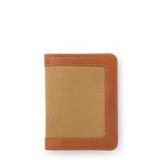 Filson Outfitter Leather Card Wallet Tan