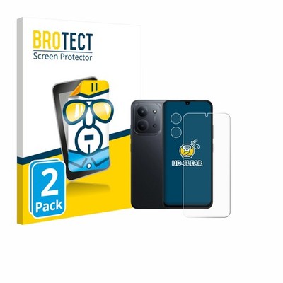2x Display Schutz Folie für Xiaomi Redmi 15C 4G (Display+Kamera) Zubehör