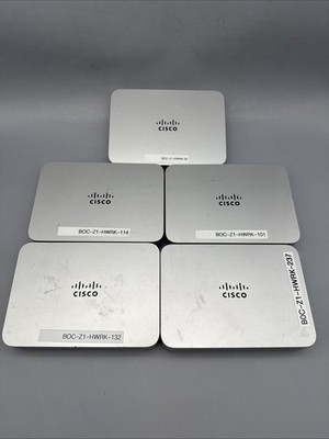 Lot of 5 Cisco Meraki Z1 Teleworker Gateway Firewall Router WIFI