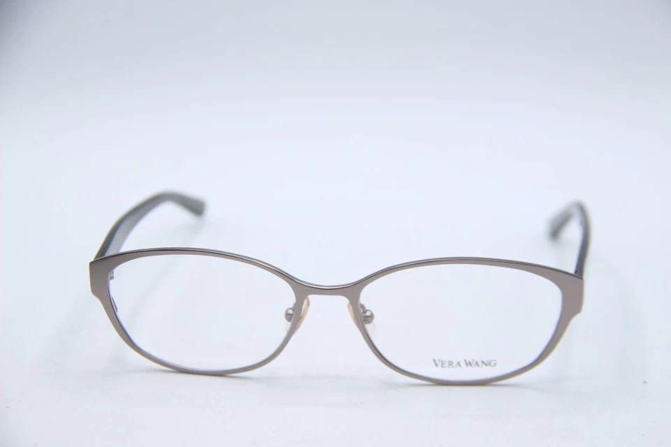 NUEVAS GAFAS VERA WANG V306 SL GRIS PLATA NEGRO MONTURAS AUTÉNTICAS 53-15 Foto 2 de 4