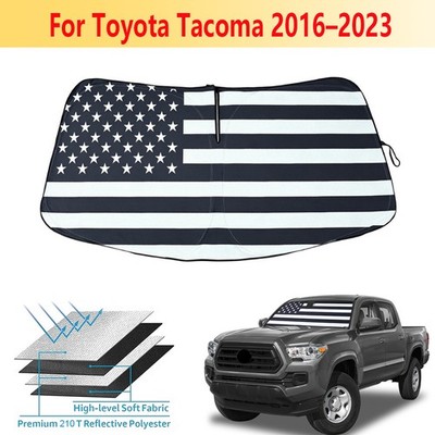 For Toyota Tacoma 2016 2023 Sun Shade Sunshade Windshield Cover Visor Blocks UV