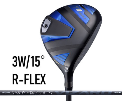 HONMA GOLF TW767 MENS FAIRWAY WOOD 3W LOFT 15 VIZARD EZ-C GRAPHITE R-FLEX FW