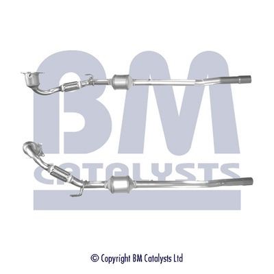 BM Catalysts BM92081H Catalytic Converter Replacement Fits Audi Seat VW