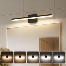 LED Modern Bathroom Vanity Light Fixtures 24 inch Dimmable 5CCT 18W Bathroom ...