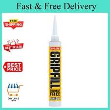 GRIPFILL Solvent Free Adhesive White Gap Filling Multi Purpose High Strength