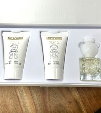 NEW Moschino TOY 2 Eau de Parfum, Body Lotion, Shower Gel 3 PIECE Set, NIB