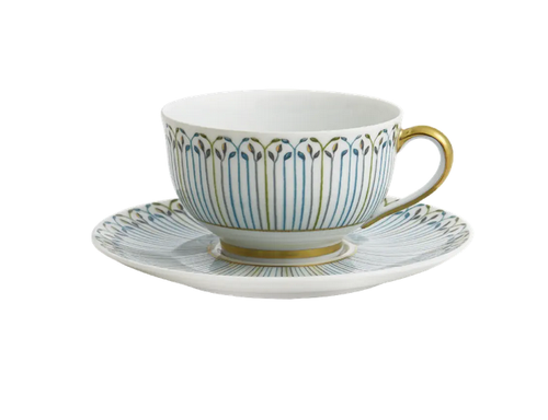 Haviland & Parlon Jardin De Louise Tea Cup & Saucer