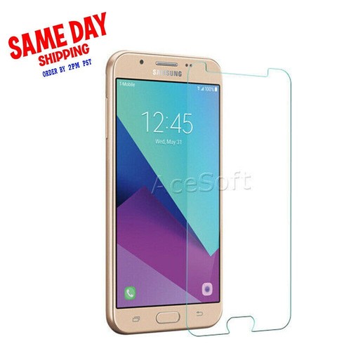 Heavy-Duty Tempered Glass Screen Protector for Samsung Galaxy J7(2017) SM-J727R4