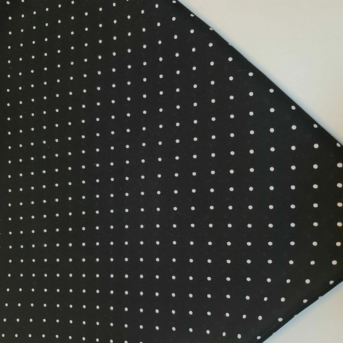 Polka Dot Spots Poly Silky Crepe Fabric Sewing Craft Dress Material 58" Meter - Afbeelding 12 van 55