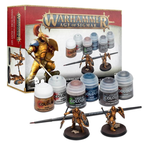 Games Workshop Stormcast Eternals Vindicators + Paint Set