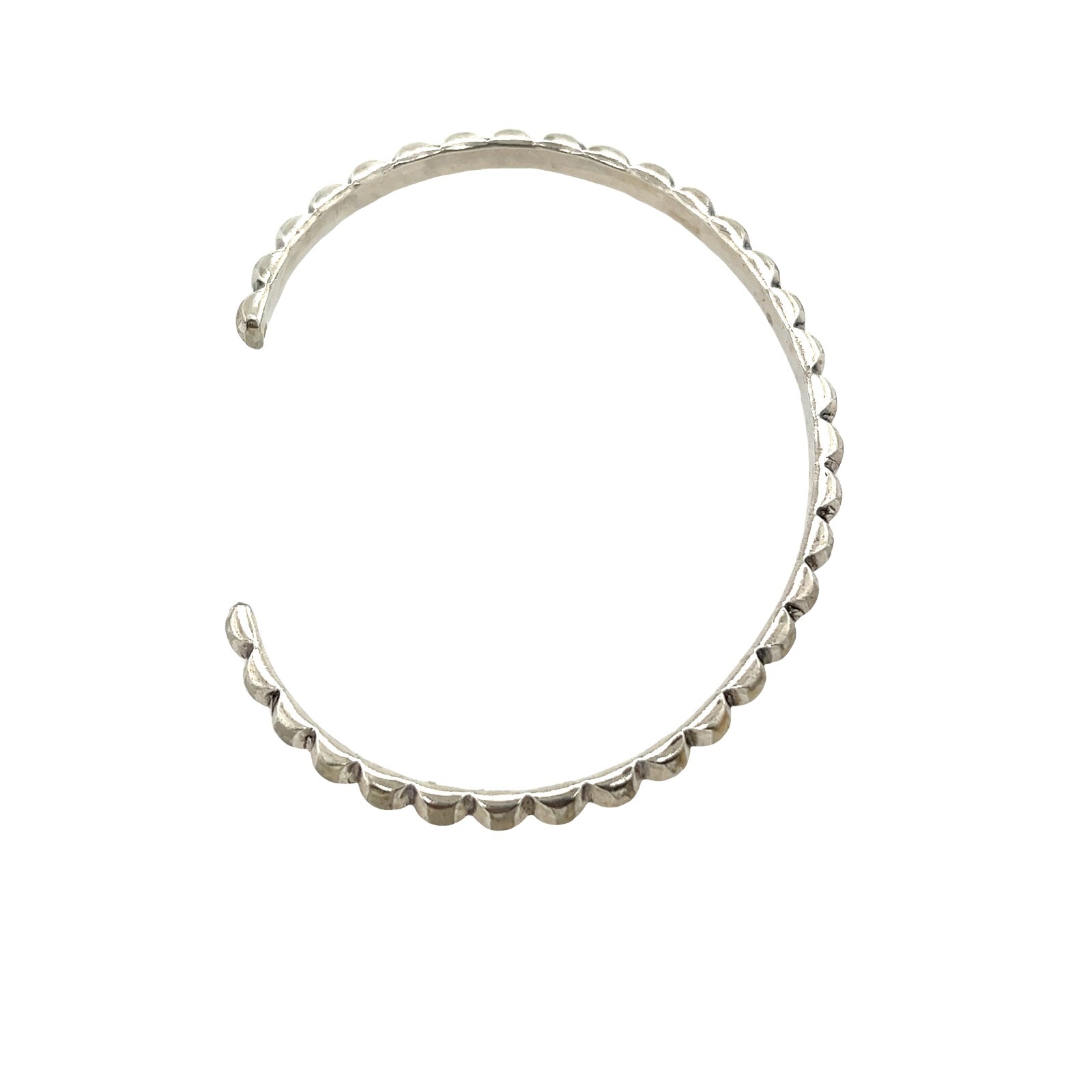 925 Solid Silver Fancy  Bangle - image 4