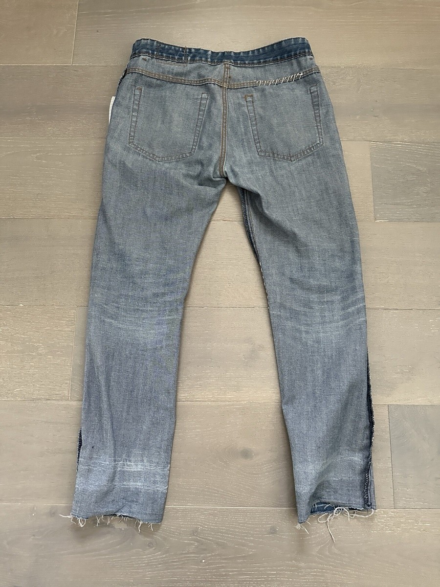 Mastermind Japan Mindblow Jeans Size 30x31 Blue Distressed