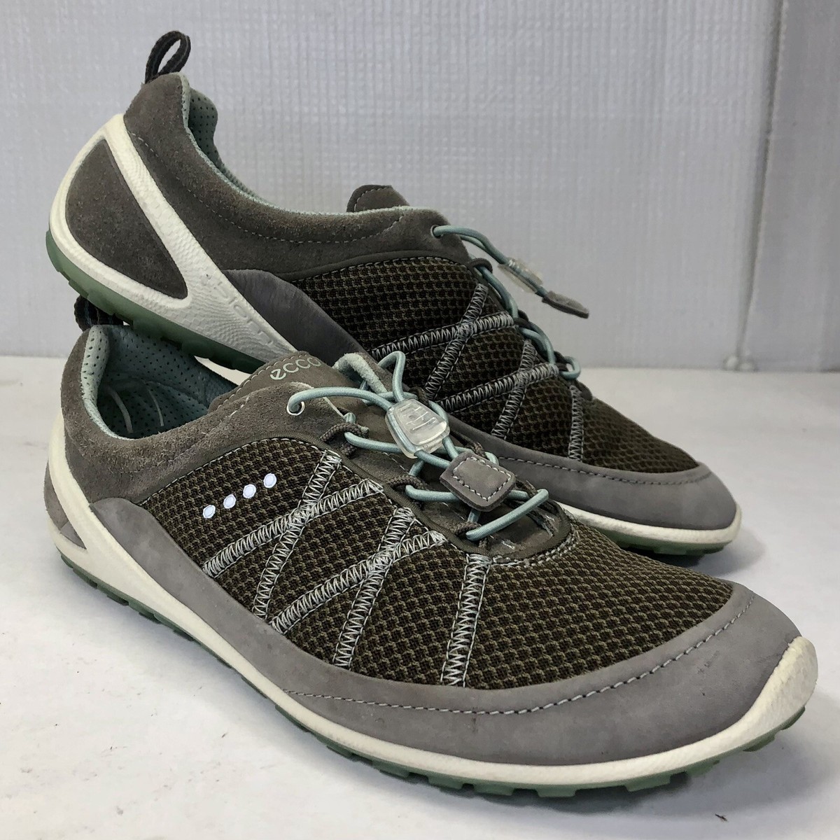 Pre-Owned Ecco Biom Natural Motion Golf Shoes Spikeless 