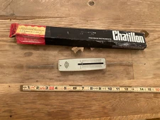 Chatillon LP36 Push Pull Linear Scale Capacity - 36 oz x 1/2 oz / 1 kg x 20 g