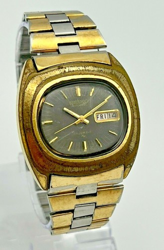 Vintage 1975 Men's SEIKO Automatic 19 Jewels Watch Runs 7006-5000  (Parts/Repair) | eBay