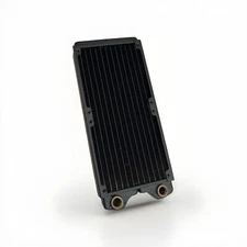 PC Water Cooling Radiator (2x 120mm) G1/4” Threads 