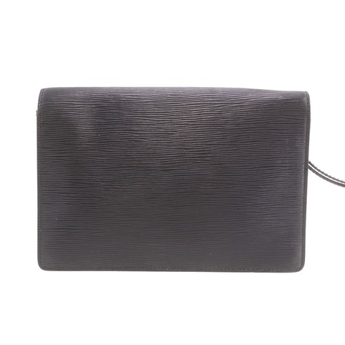 LOUIS VUITTON LV Used Pochette Serie Dragonne Clutch Black Epi M52612 #CP710 S - Picture 4 of 16