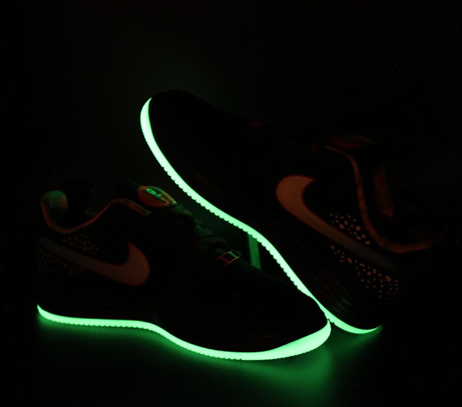 Nike Lunar Force 1 Fuse Area 72 Men's Size 10.5 Reflective Custom