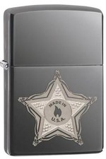 Zippo 28360 made in usa black ice chrome Lighter