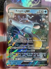 Kingdra GX 18/70 Dragon Majesty Ultra-Rare Rare Mint Pokemon Card