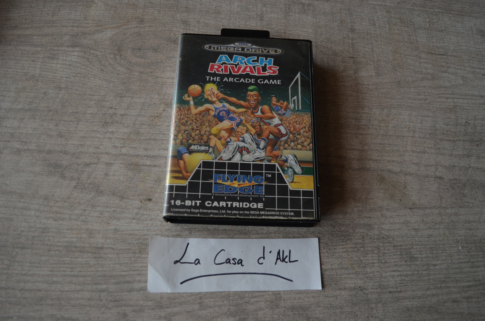 Arch Rivals Flying Edge sans notice sur Sega Megadrive - PAL FR