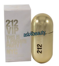 212 VIP NYC BY CAROLINA HERRERA 2.7 OZ EDP SPRAY FOR WOMEN NEW IN A BOX