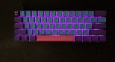 Vortex POK3R RGB LED 60% Double Shot ABS Mech...