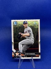 2018 BOWMAN DRAFT 1ST CHROME BASE CARD BDC-23 JAYSON SCHROEDER ASTROS