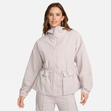 Nike Sportswear Everything Wovens Women's Oversized Hooded Jacket S FN3669-019