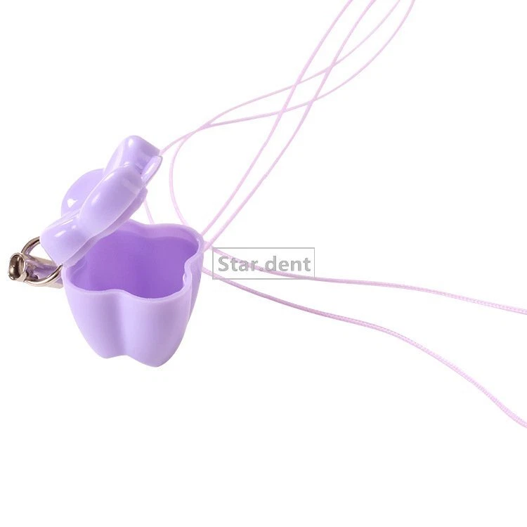 Kids Mini Milk Teeth Box Deciduous Tooth Boxes Child Souvenir Container Holder - Image 4 of 4