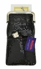Mesh Luxury Fashion Sequin Regular 100s 120s Cigarette Case with Lighter Pocket