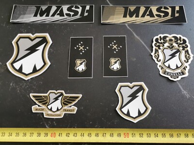    8 Aufkleber Sticker Cinelli MASH SF Original   Rahmen Fahrrad NEU  