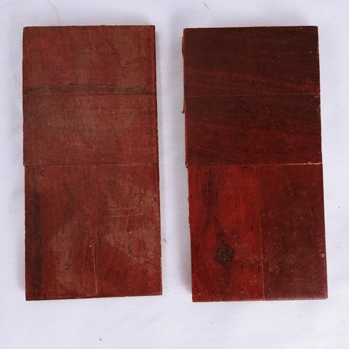 Reclaimed Parquet Flooring Zimbabwe Rhodesian Teak Wood Rectangles Lot