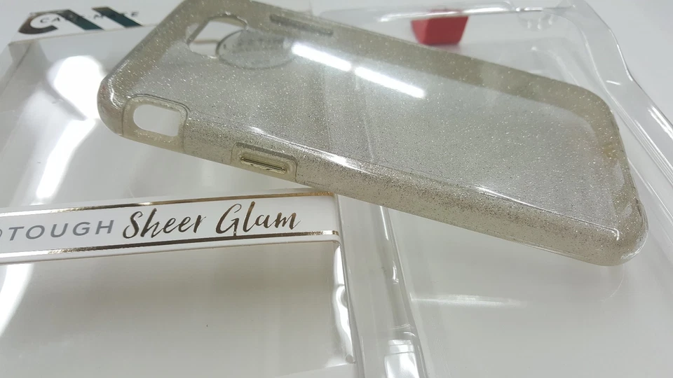 Case Mate Naked Tough Case Sheer Glam for Galaxy J3 Eclipse Mission Champagne - Image 3 of 3