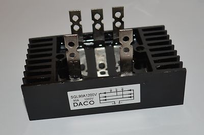 Rectifier Bridge 3ph 90A 1200V 1200 volt SQL90A 3 phase diode1 Piece USA 