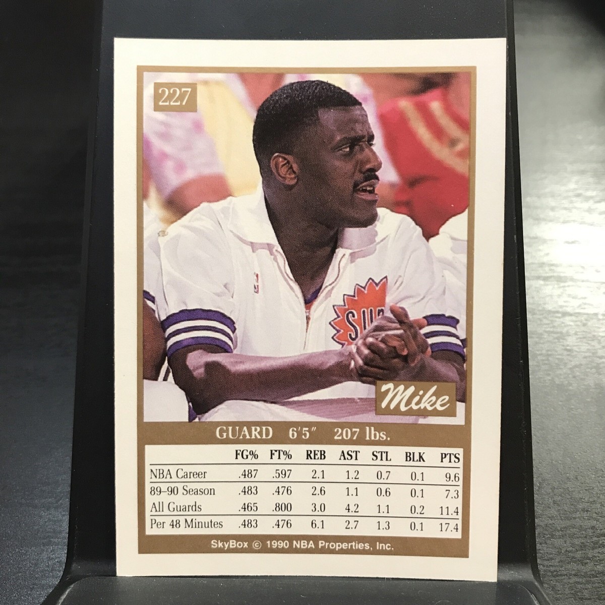 1990-91 SkyBox #227 MIKE MCGEE Phoenix Suns | eBay
